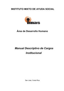 MANUAL DE CARGOS IMAS 02-11