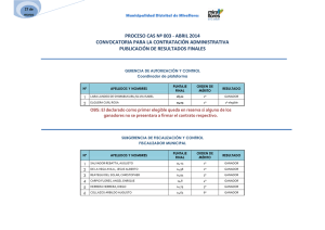 resultados finales-abril - Municipalidad de Miraflores