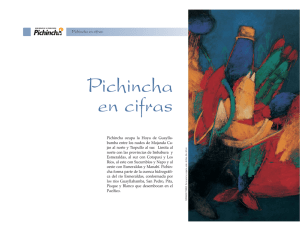 Pichincha en cifras - GAD Provincia de Pichincha
