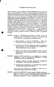 Acuerdo de Transacción MIDA_Central Lechera R.L. De 19 de
