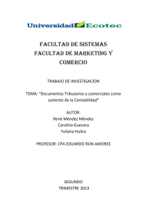 FACULTAD DE sistemas Facultad de marketing y comercio