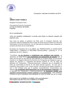 Descarga la carta del senador Alejandro Navarro al CDE por