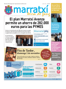 El plan Marratxí Avanza permite un ahorro de 282.000