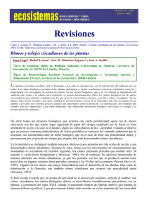 Revisiones - Revista Ecosistemas