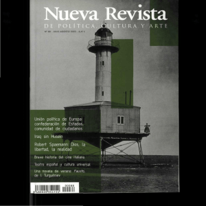 Nueva Revista de Política, Cultura y Arte. Núm. 88, julio