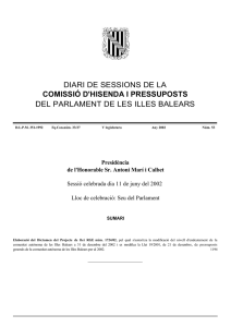 11 de juny de 2002Núm. 53 V legislatura