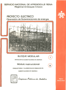 proyecto electrico - Repositorio Institucional del Servicio Nacional