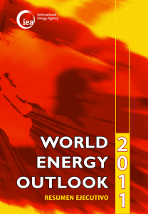 World Energy Outlook 2011