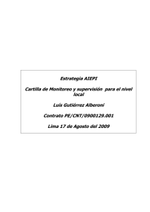 Producto Cartilla Monitoreo y supervision AIEPI