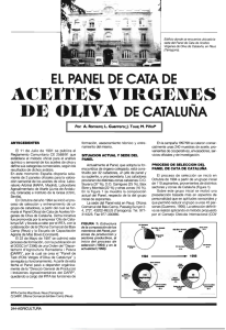 El panel de cata de aceites vírgenes de oliva de Cataluña