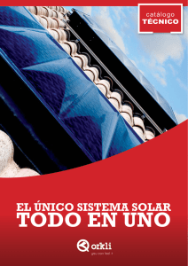 Catálogo Técnico sistema solar OKSOL-150-ESP