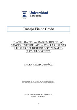 CARTA DE DESPIDO DISCIPLINARIO