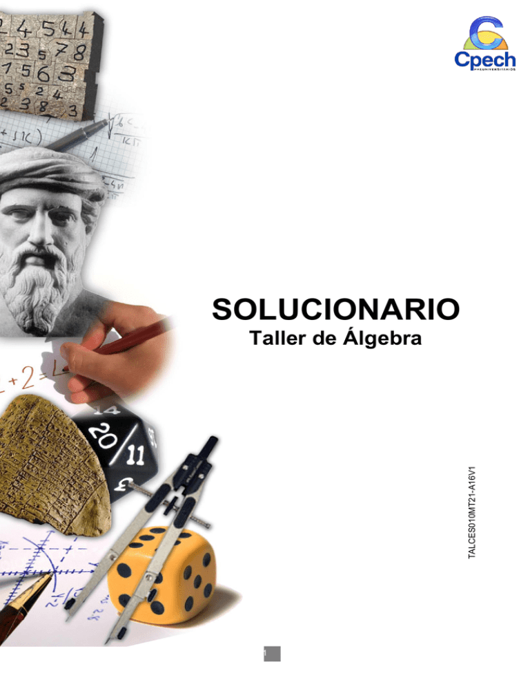 Solucionario Taller De lgebra