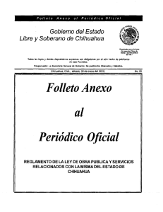 Reglamento de la Ley de Obra Pública y Servicios Relacionados