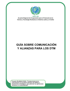guía sobre comunicación y alianzas para los dtm
