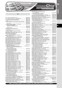 CHIA A - Las Paginas Amarillas de Colombia