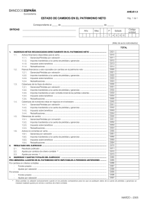 ESTADO DE CAMBIOS EN EL PATRIMONIO NETO