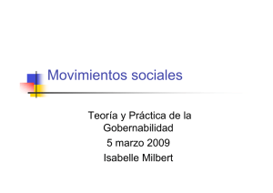 Movimientos sociales