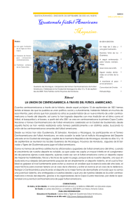 Guatemala fútbol Americano Magazine.