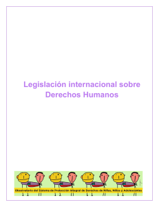 Legislación internacional sobre Derechos Humanos