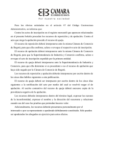 Boletín 2702 - Cámara de Comercio de Bogotá