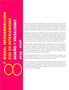 bienal iberoamericana cidi de interiorismo diseño y paisajismo 2015