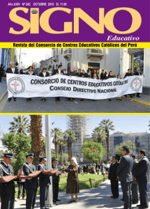 Revista SIGNO - Consorcio de centros educativos Católicos
