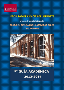 guía académica - Universidad de Castilla