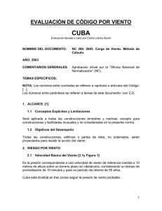 WIND CODE EVALUATION FORM