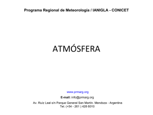 atmósfera - CONICET Mendoza