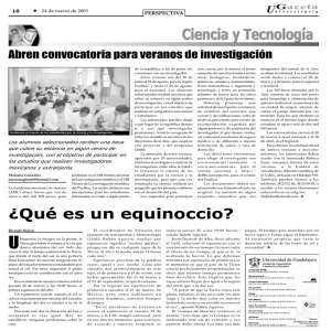 pagina 10. - La gaceta de la Universidad de Guadalajara