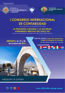 I Congreso Internacional de Contabilidad