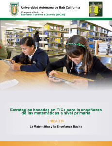 Estrategias basadas en TICs para la enseñanza de las matemáticas