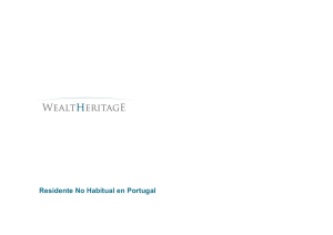 Residente No Habitual en Portugal
