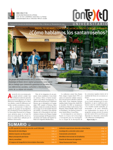 Contexto Universitario Nro 15. - Universidad Nacional de La Pampa