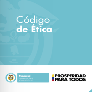 Codigo de Etica MSPS - Ministerio de Salud y Protección Social