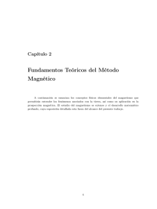 Fundamentos Teóricos del Método Magnético