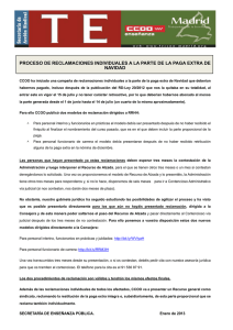 Documento informativo - Federación de Enseñanza de Madrid