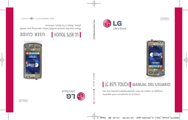 Lg 8575 Lg 8575 Touch