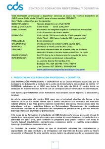 CFGM JUDO 16-17 - CDS · Formación Profesional y Deportiva