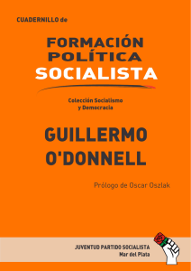 Guillermo O`Donnell. Prólogo de Oscar Oszlak