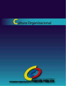 cultura organizacional - dafp - Observatorio de Integridad y
