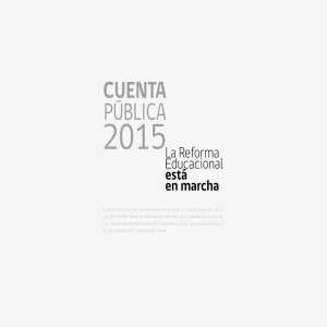 Cuenta Pública 2016 - Unidad de inclusión y participación ciudadana