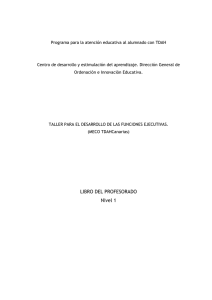 Dossier profesorado funciones ejecutivas