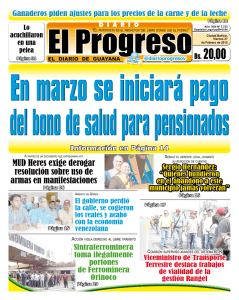 2015 - Diario el Progreso