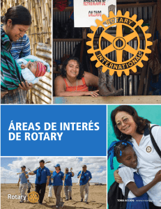 Guía sobre las áreas de interés de Rotary