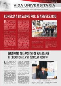 Boletín Virtual Nº 016 - Universidad Nacional Jorge Basadre