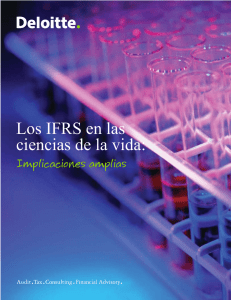 Los IFRS en las ciencias de la vida