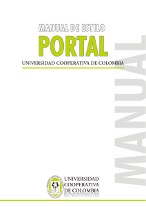Manual Portal Institucional - Universidad Cooperativa de Colombia
