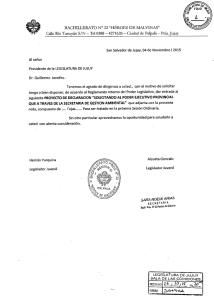 ÿþ1 9 - LJP - 1 5 - Legislatura de Jujuy